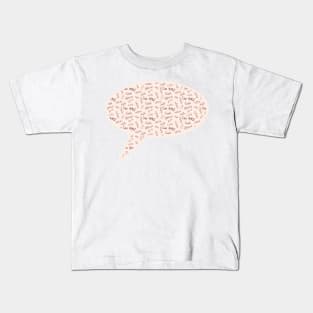 Multilingual Hello Bubble Kids T-Shirt